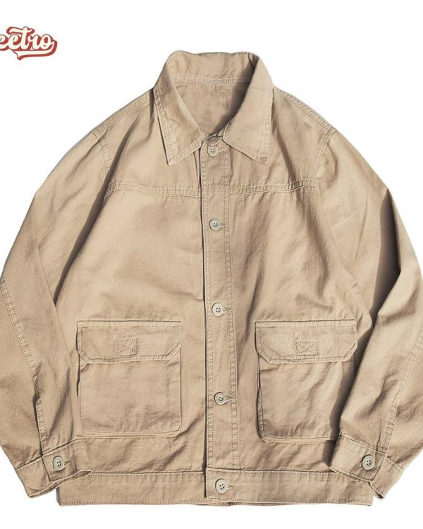 Áo Khoác Kaki Sớ Jeans